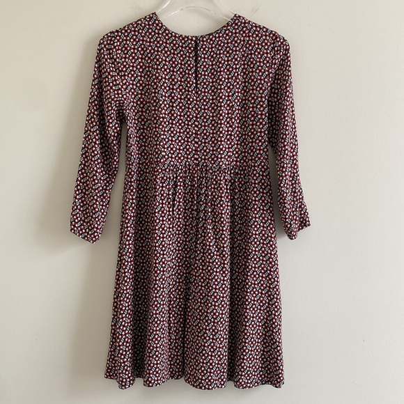 H&M Floral Patterned Swing Dress (Red) - Picture 3 of 16